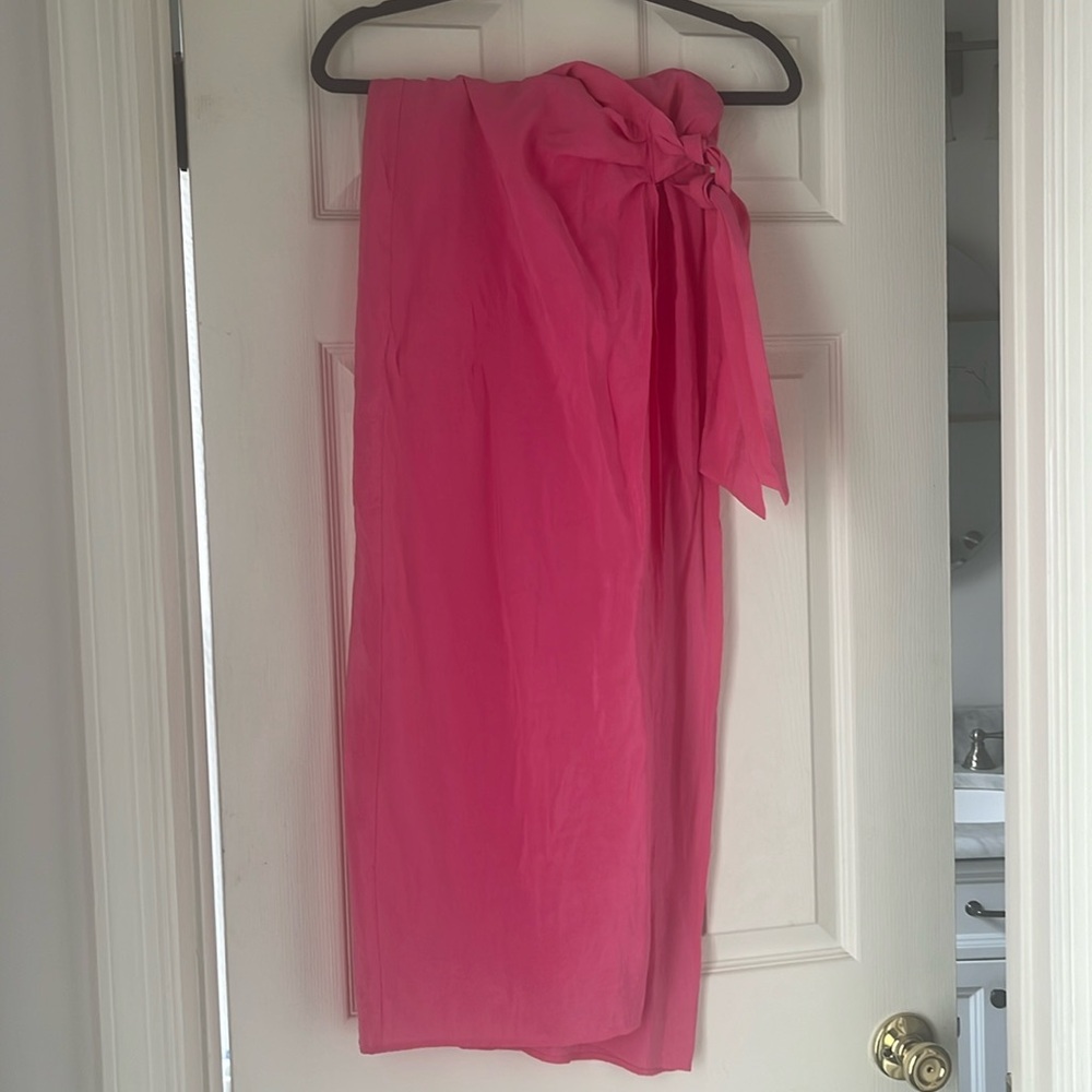 ZARA x Hot pink Maxi Skirt size XS